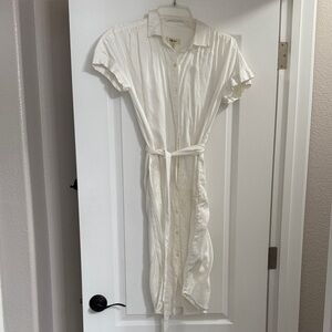 Style & Co. White Midi Dress
